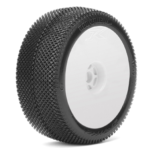 [�˾���ũ] JKO1007DWSSU [JETKO] (�ֻ�� ���̽� Ÿ�̾�) RED DEVIL: 1/8Buggy/Dish/White Rim/Ultra Soft/Unglued 3