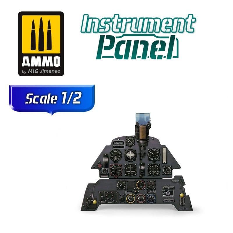 [�˾���ũ] CG8281 [MIG AMMO] CG8281 1/2 Messerschmitt Bf109 E-3 - Instrument Panel - MDF ����Ʈ ��ǰ 1