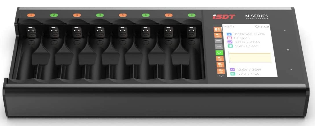 [�˾���ũ] N8-CHARGER [ISDT] N8 AA, AAA ������ ������ ������ - 8 Way 2