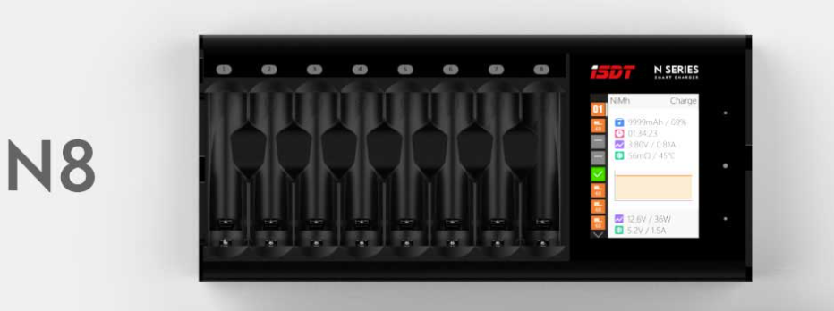 [�˾���ũ] N8-CHARGER [ISDT] N8 AA, AAA ������ ������ ������ - 8 Way 11