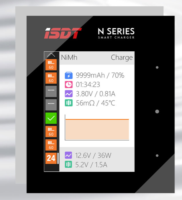 [�˾���ũ] N8-CHARGER [ISDT] N8 AA, AAA ������ ������ ������ - 8 Way 8