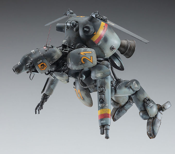 [�˾���ũ] BH64123 [Hasegawa] BH64123 1/20 Humanoid Type Unmanned Interceptor Groserhund Schwarzer Hund 3
