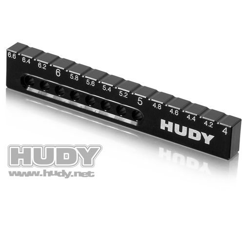 [�˾���ũ] 107714 [HUDY] 107714 ULTRA-FINE CHASSIS DROOP GAUGE 4.0-6.6MM 2