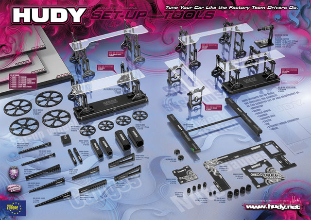 [�˾���ũ] 107718 [HUDY] 107718 RIDE HEIGHT GAUGE STEPPED 1/10 & 1/12 PAN CARS 1