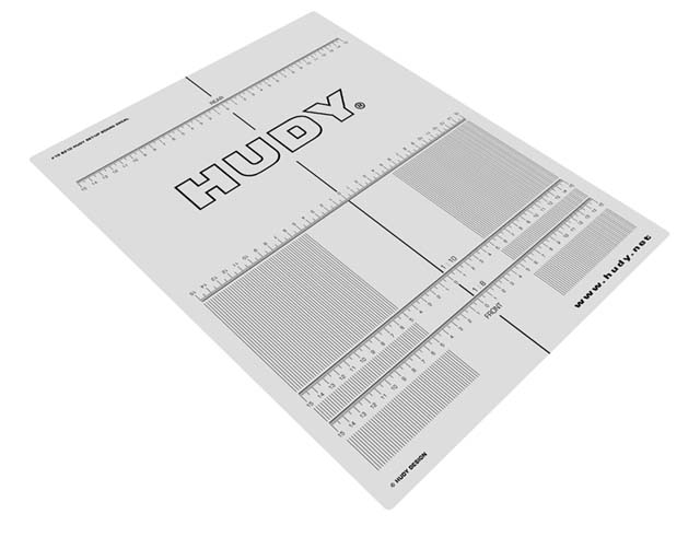 [�˾���ũ] 108210 [HUDY] 108210 PLASTIC SET-UP BOARD DECAL FOR 1/8, 1/10 2