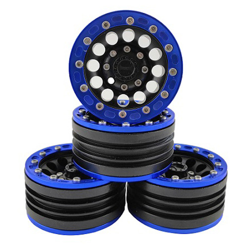 [�˾���ũ] DTCW02001 [DETAILS TECH] 02001(4PCS �Ѵ��, ��Ż ���� ��, ����) 1.9 Aluminum Beadlock Crawler Wheels 4pcs 1