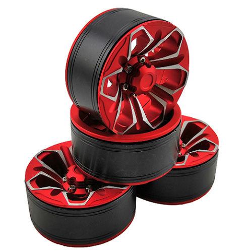 [�˾���ũ] DTCW01904A [DETAILS TECH] 01904A(4PCS �Ѵ��, ��Ż ���� ��, ����) 1.9 Aluminum Beadlock Crawler Wheels 4pcs - Petals 1