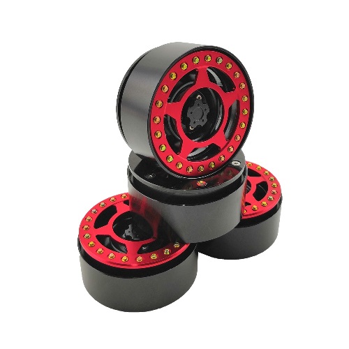[�˾���ũ] DTCW02208A [DETAILS TECH] 02208A(4PCS �Ѵ��, ��Ż ���� ��) 2.2 Aluminum Beadlock Crawler Wheels 4pcs 1