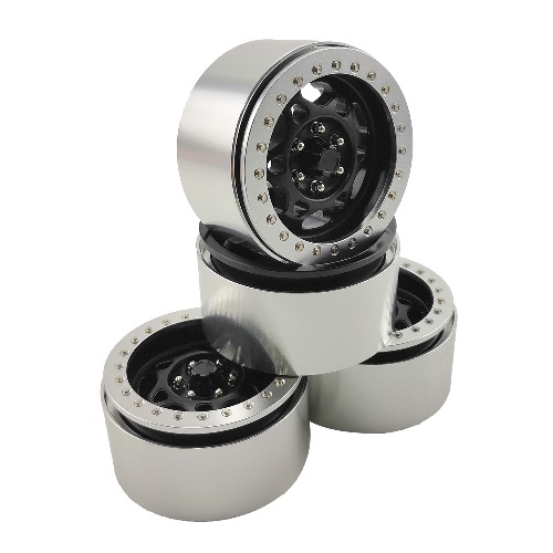 [�˾���ũ] DTCW02209 [DETAILS TECH] 02209(4PCS �Ѵ��, ��Ż ���� ��) 2.2 Aluminum Beadlock Crawler Wheels 4pcs 1