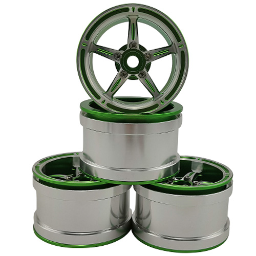 [�˾���ũ] DTCW22001B [DETAILS TECH] 22001B(4PCS �Ѵ��, ��Ż ���� ��) 2.2 Aluminum Beadlock Crawler Wheels 4pcs 1