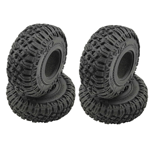 [�˾���ũ] DTPA02007 [DETAILS TECH] (4 PCS �Ѵ��, �������� ���� ��Ÿ��) Crawler Tires with Foams for 1.9 1