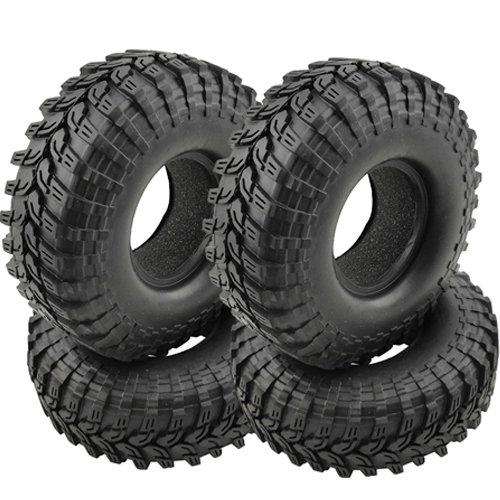 [�˾���ũ] DTPA02004 [DETAILS TECH] (4PCS, �Ѵ��, ��Ŭ, ������ Ÿ�̾�) Crawler Tires with Foams for 1.9 Wheels D 113x45mm 4pcs/set 1