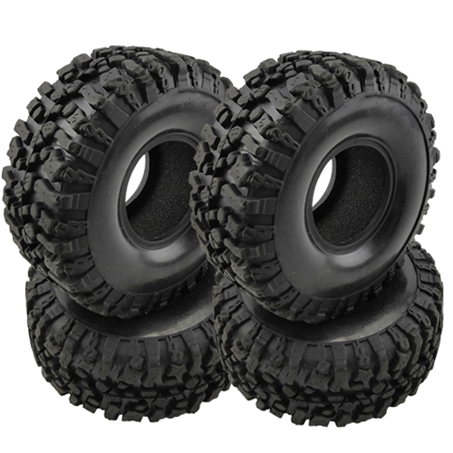 [�˾���ũ] DTPA02006 [DETAILS TECH] (4PCS, �Ѵ��, ��Ŭ, ������ Ÿ�̾�) Crawler Tires with Foams for 1.9 Wheels F 120x50mm 4pcs/set 1