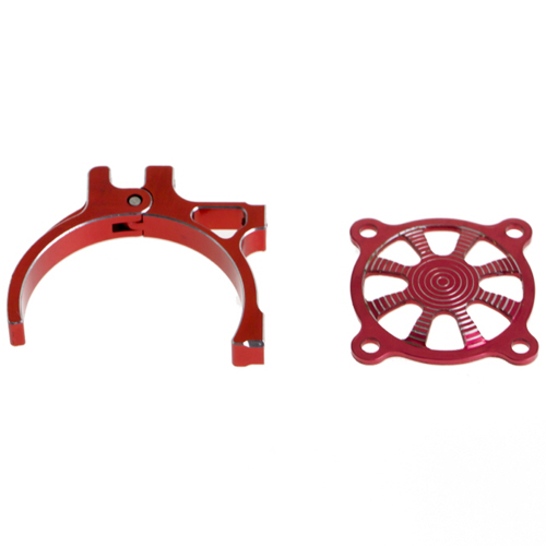 [�˾���ũ] DTEF03008A [DETAILS TECH] 36mm RC Motor Adjustable Rack with Cover (Red) 1
