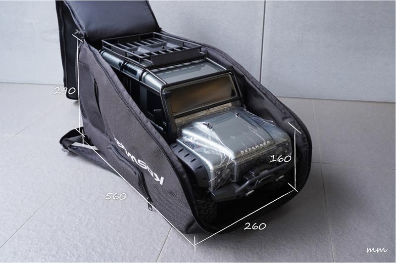 [�˾���ũ] KOS32212 [KOSWORK] 1/10 Crawler Backpack / Multi-Function Backpack (for TRX-4 or ��Ÿ Crawlers) 15