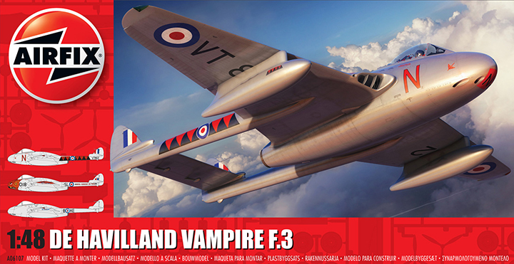 [�˾���ũ] BB06107 [Airfix] BB06107 1/48 De Havilland Vampire T.3 1