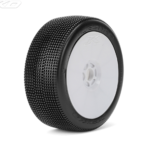 [�˾���ũ] JKO1004DWMSU [JETKO] (�ֻ�� ���̽� Ÿ�̾�) LESNAR:1/8Buggy Medium Soft White Rim (2pcs) 3