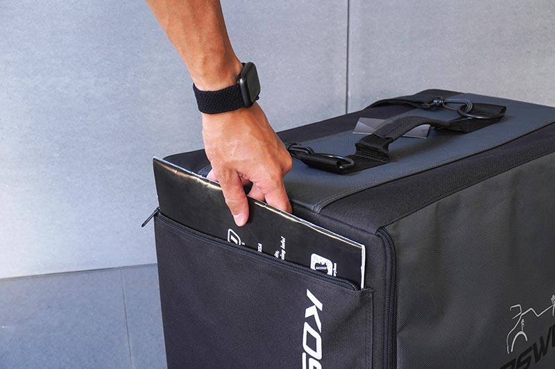 [�˾���ũ] KOS32221PP [KOSWORK] 1/10 Compact 3 Drawer PP Frame Buggy Bag (1/10, 1 Large & 2 Medium) 9