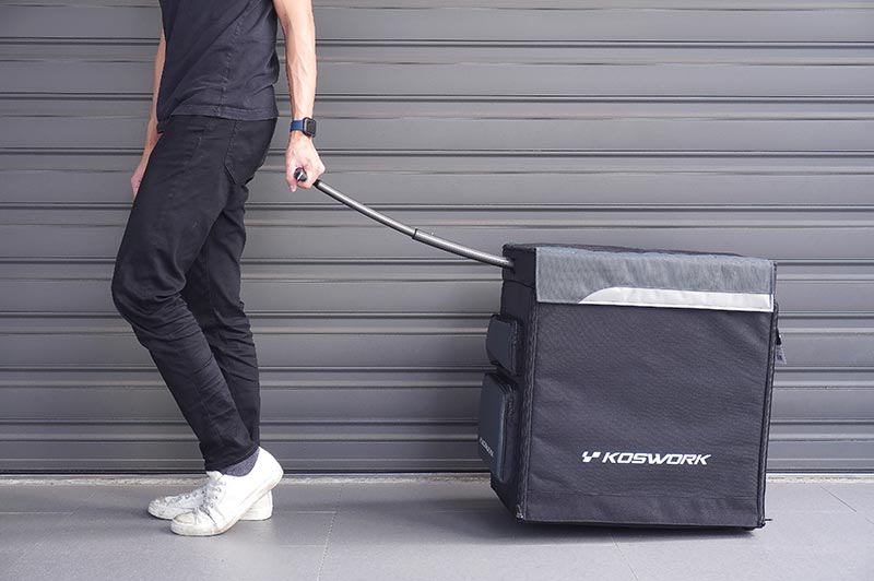 [�˾���ũ] KOS32242 [KOSWORK] 1/8 Classic Buggy/Onroad Car Hauler Bag 21