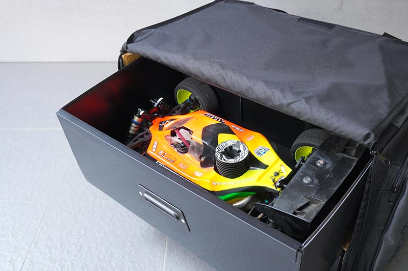 [�˾���ũ] KOS32222 [KOSWORK] 1/8 Compact 3 Drawer Buggy/Onroad Car Bag (1/8, 1 Large & 2 Medium) 3