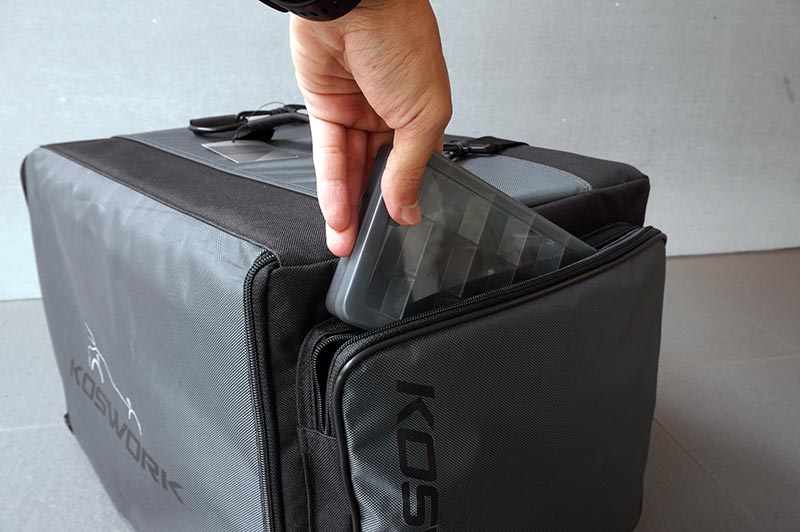 [�˾���ũ] KOS32221 [KOSWORK] 1/10 Compact 3 Drawer Buggy Bag (1/10, 1 Large & 2 Medium) 14