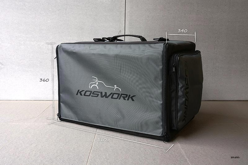 [�˾���ũ] KOS32221 [KOSWORK] 1/10 Compact 3 Drawer Buggy Bag (1/10, 1 Large & 2 Medium) 17