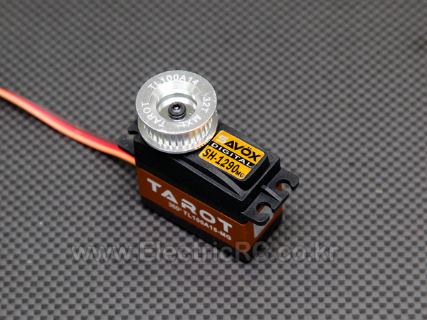 [�˾���ũ] TL100A14 [TR] Metal Belt Pully(32T) for Savox Rotary Servo 1