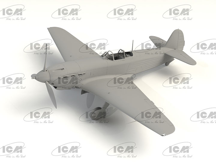 [�˾���ũ] BICM32090 [ICM] BICM32090 1/32 Yak-9T WWII Soviet fighter 2
