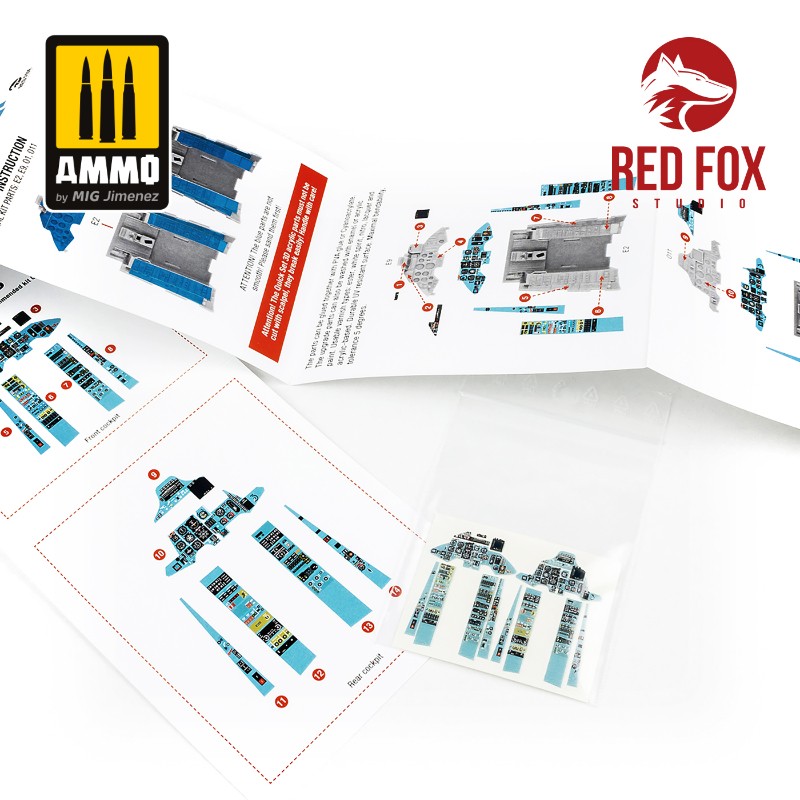 [�˾���ũ] CGRFSQS-48036 [Red Fox] CGRFSQS-48036 1/48 Su-27UB Flanker C (for GWH kit) 2