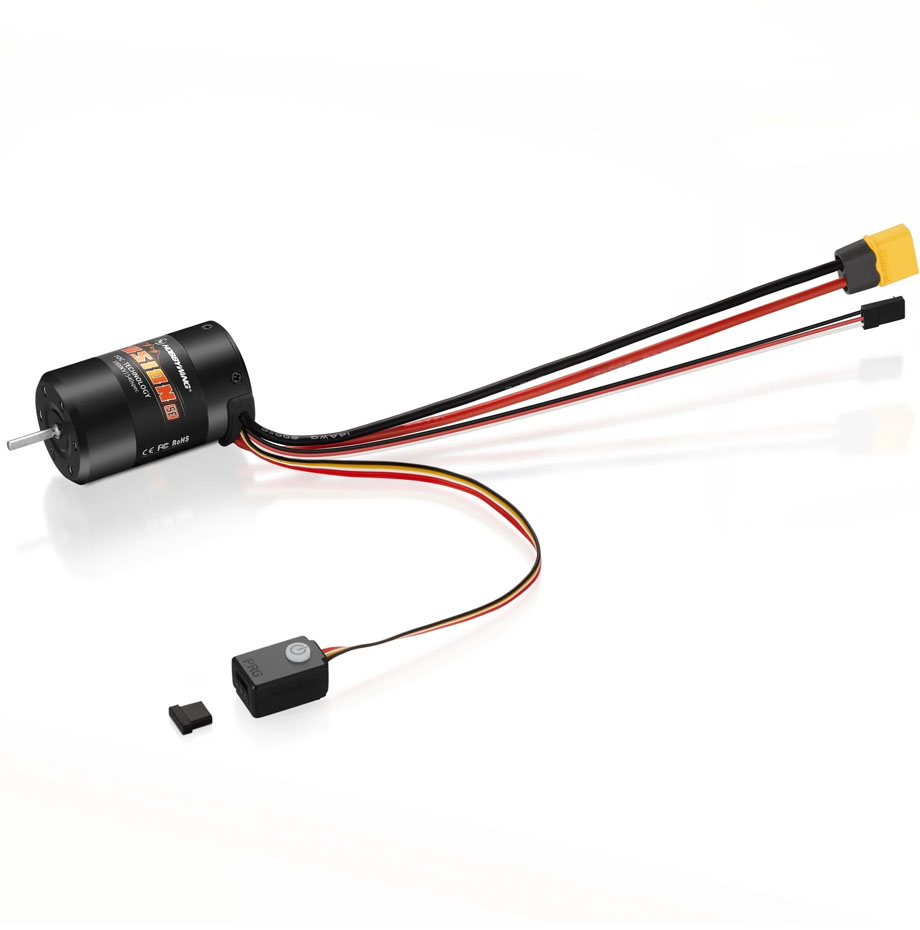[�˾���ũ] 30404318 [HOBBYWING] QUICRUN Fusion SE 1200KV (2-in-1 FOC system) ��Ŭ�� 540 ����+���ӱ� ������ �޺� 2