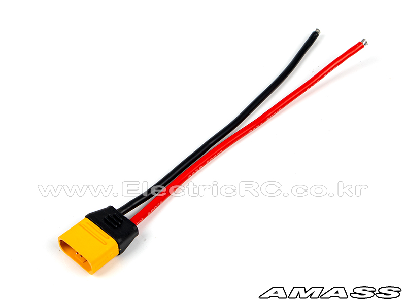 [�˾���ũ] AM-AS150UW-M35 [AMASS] AS150UW Anti-Spark/HASP Wire Harness Set(ESC/Recharger Side/350mm) 1
