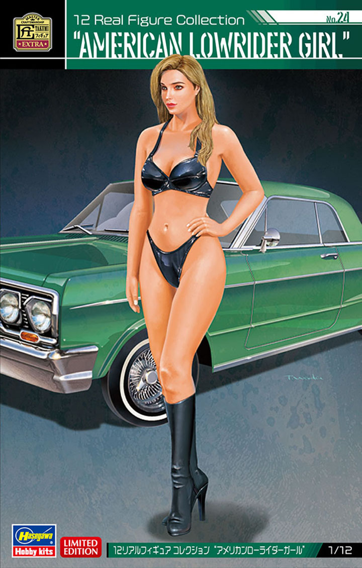 [�˾���ũ] BH52343 [Hasegawa] BH52343 1/12 SP543 12 Real Figure Collection No.24 American Low Rider Girl 1