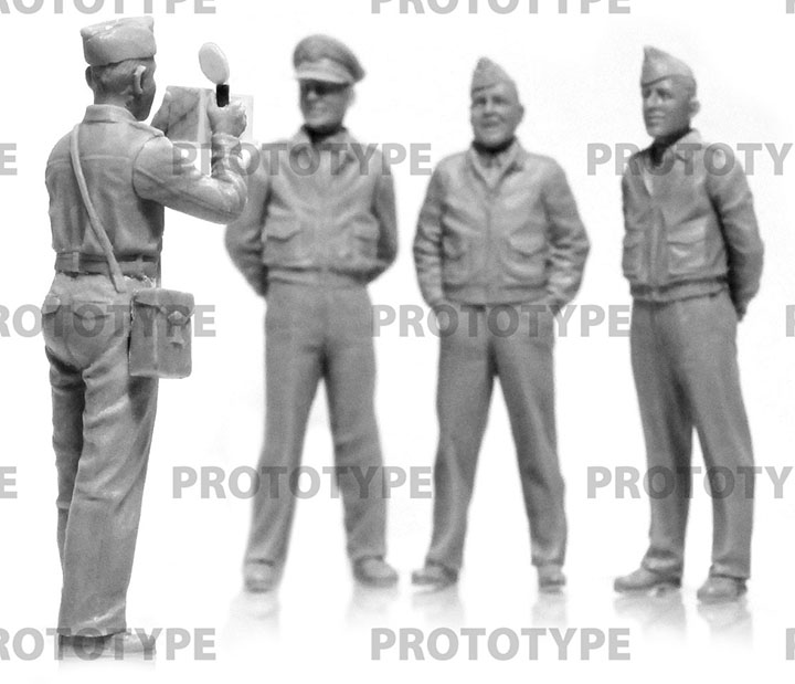 [�˾���ũ] BICM32116 [ICM] BICM32116 1/32 Photo to Remember USAAF Pilots (1944-1945) 2