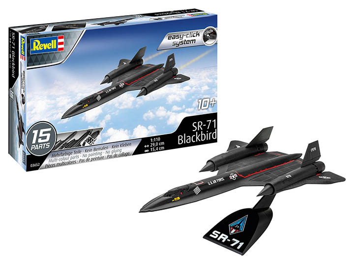 [�˾���ũ] BV3652 [Revell Gmbh] BV3652 1/110 SR-71 Blackbird easy-click-system 2