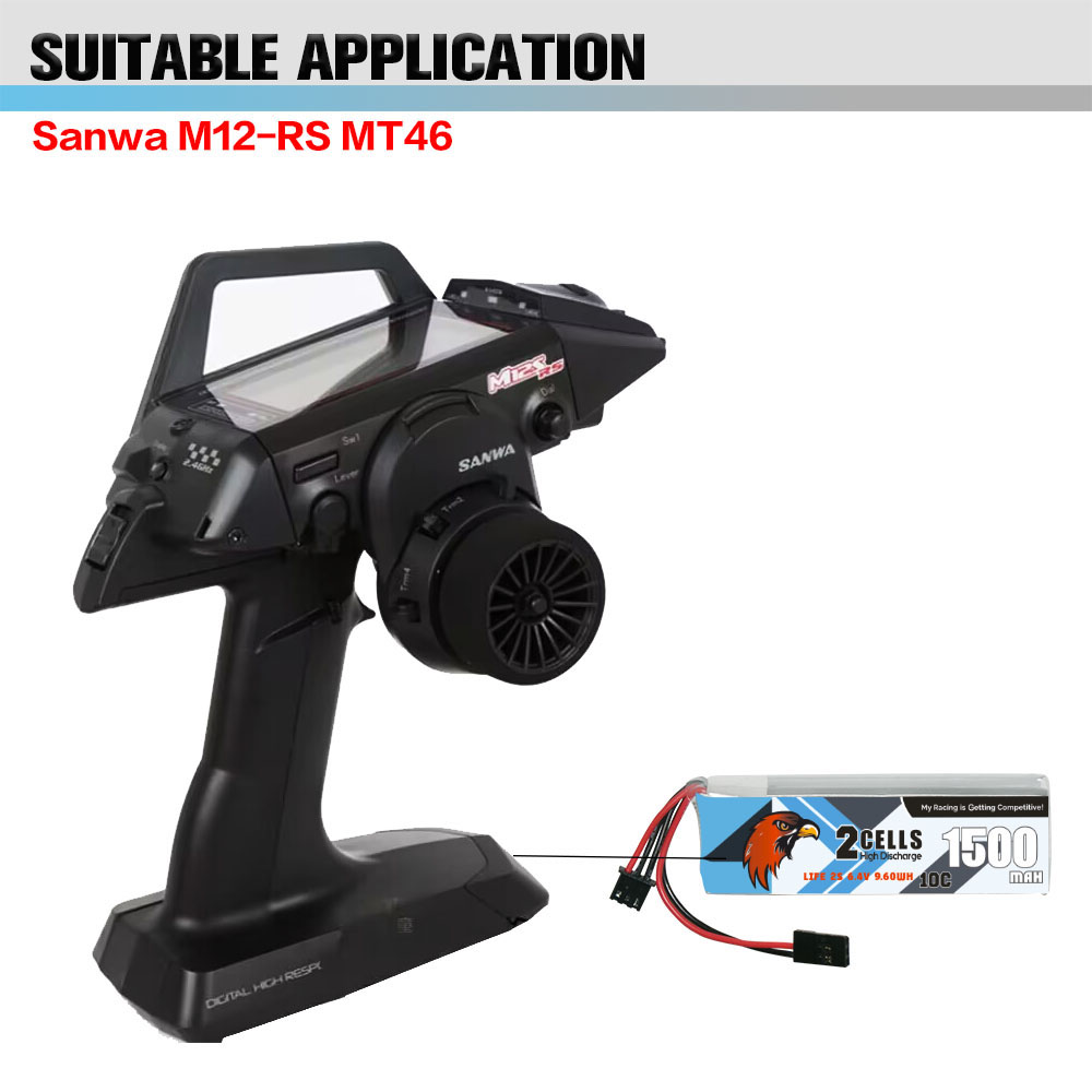 [�˾���ũ] CD2S150010LF [CODDAR] 6.4V 1500MAH ������� LiFe ���͸� (Sanwa M12-RS MT46 ������ ��밡��) 1