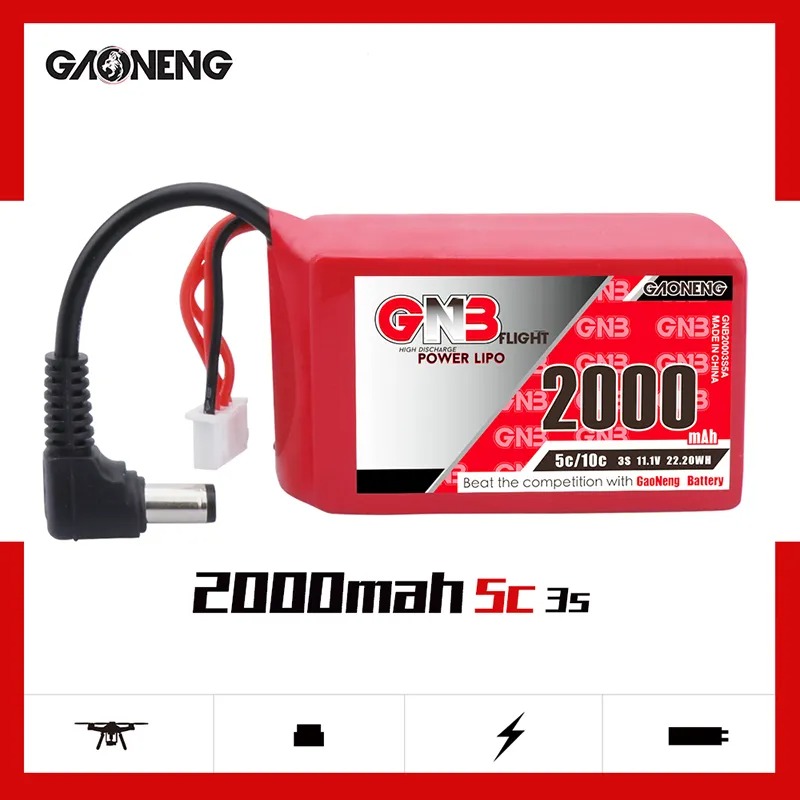 [�˾���ũ] GNB20003S5A [GNB] 11.1V 2000mah 5C ��Ƭ������ ���͸� - �ֻ�ũ HDO2, DJI ���� 1