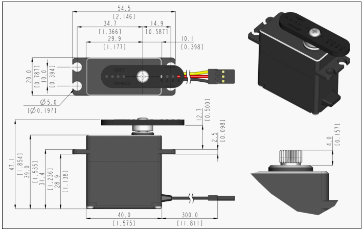 [�˾���ũ] DB961WP [Hitec] ������ DB961WP Ǯ��Ż �귯������ ��� ���� 3
