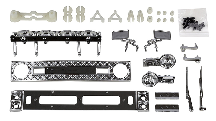 [�˾���ũ] AA41103 [TEAM ASSOCIATED] AA41103 MT12 Accessories, chrome 1