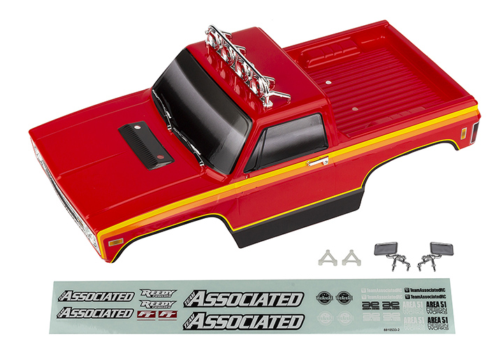 [�˾���ũ] AA41100 [TEAM ASSOCIATED] AA41100 MT12 Red RTR Body Set 1