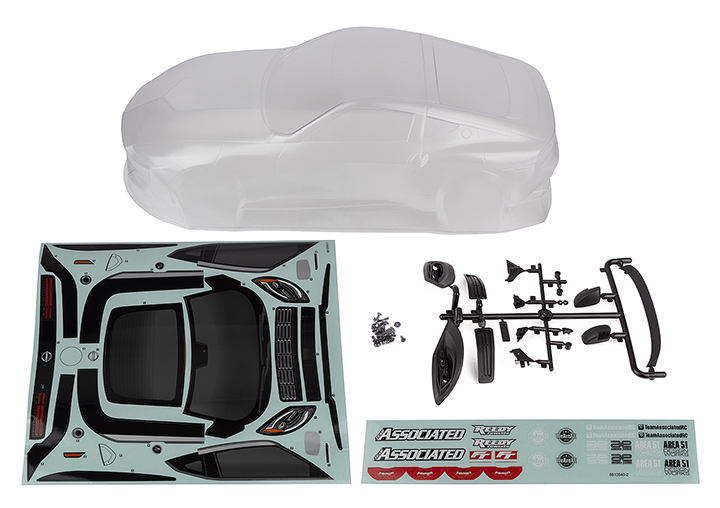 [�˾���ũ] AA31922 [TEAM ASSOCIATED] AA31922 Apex2 Sport, Nissan Z Body Set, clear 1