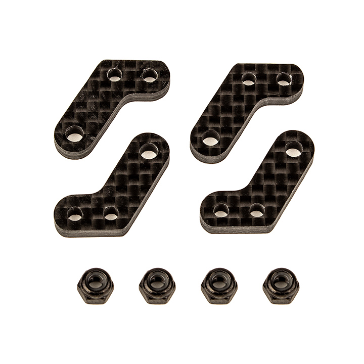 [�˾���ũ] AA31849 [TEAM ASSOCIATED] AA31849 Apex2 FT Steering Arms, carbon fiber 1