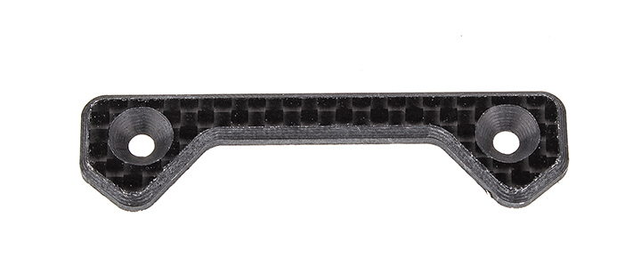 [�˾���ũ] AA81499 [TEAM ASSOCIATED] AA81499 FT RC8 One-Piece Rear Wing Button, carbon fiber 1