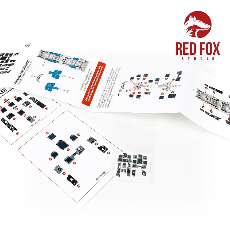 [�˾���ũ] CGRFSQS-48082 [Red Fox] CGRFSQS-48082 1/48 EA-18G Growler (for Meng kit) 2