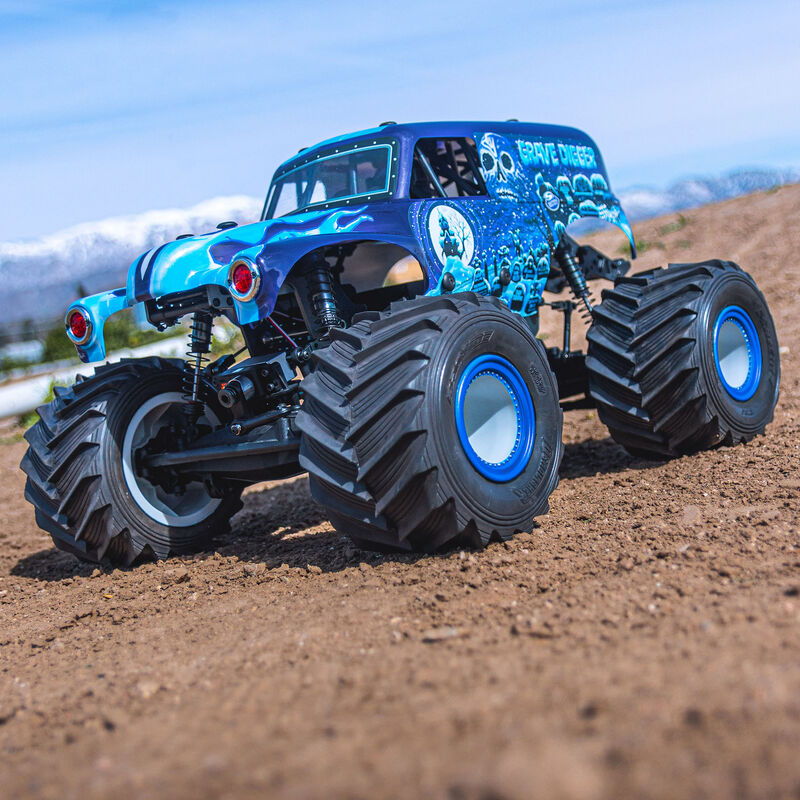 [�˾���ũ] LOS04027 [TEAM LOSI] (��ȭ�� �����纰�� �ֽŹ���)TLR Tuned LMT 4WD Solid Axle Monster Truck Kit 25