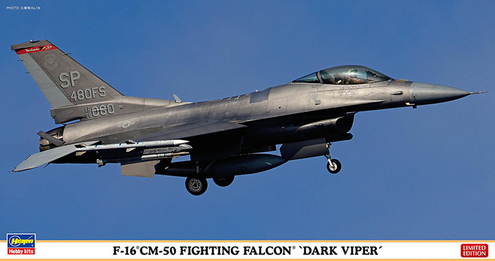 [�˾���ũ] BH07522 [Hasegawa] BH07522 1/48 F-16CM-50 Fighting Falcon Dark Viper 1