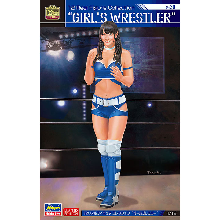 [�˾���ũ] BH52357 [Hasegawa] BH52357 1/12 SP557 12 Real Figure Collection No.30 - Girl Wrestler 1
