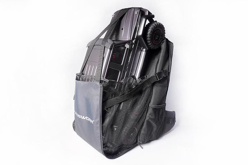 [�˾���ũ] KOS32213BK [KOSWORK] RC Car Expandable Backpack (1/8 Buggy, 1/10 Buggy, Truck, Touring & Crawler) Black 19