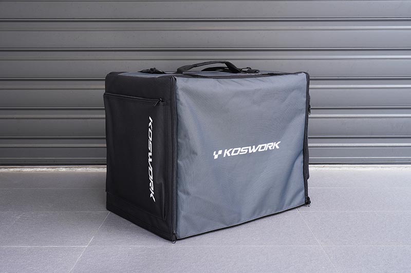 [�˾���ũ] KOS32252PP [KOSWORK] 1/8 Dual Drawer PP Frame Buggy/Onroad Car Bag (1/8, 2 Large) 1