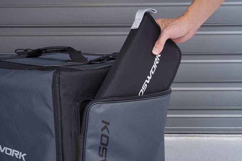 [�˾���ũ] KOS32252PP [KOSWORK] 1/8 Dual Drawer PP Frame Buggy/Onroad Car Bag (1/8, 2 Large) 6