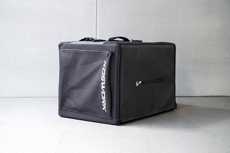 [�˾���ũ] KOS32222PP [KOSWORK] 1/8 Compact 3 Drawer PP Frame Buggy/Onroad Car Bag (1/8, 1 Large & 2 Medium) 1